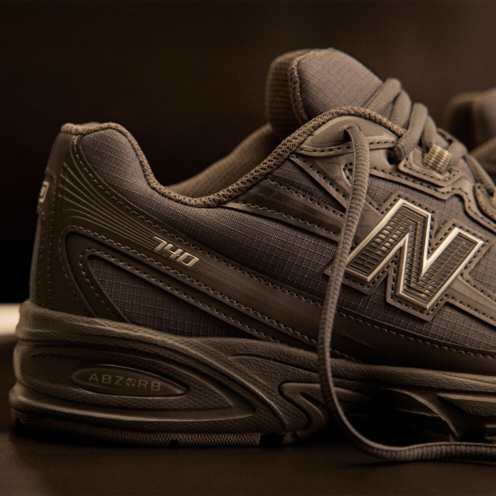 Close up of grey 740 with a dark brown background